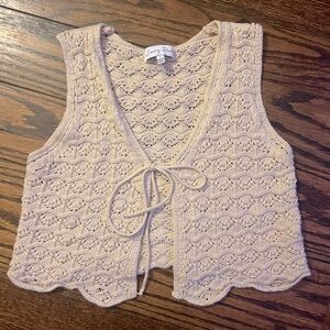 Emory Park Crochet Butterfly Top